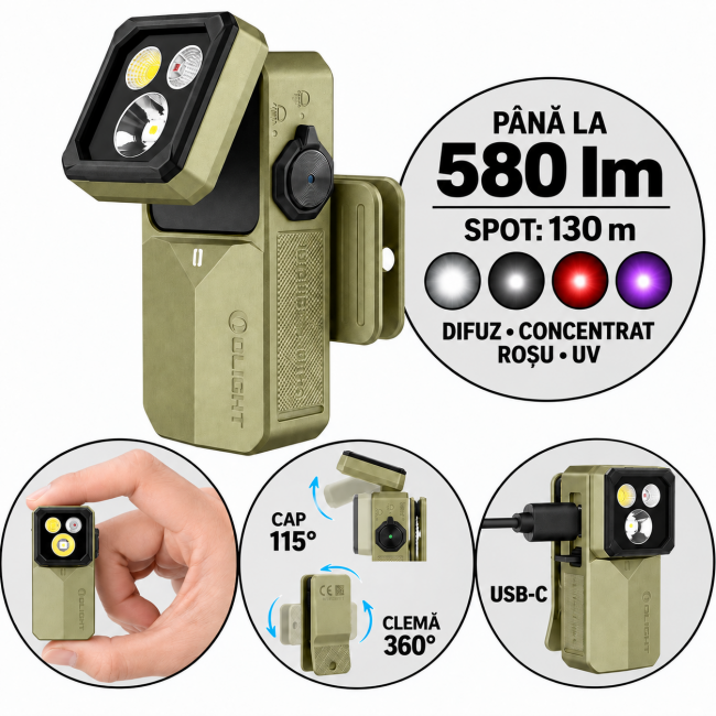 Lanterna Olight Oclip 2 Ultra OAL