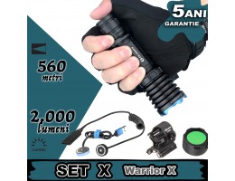 Set complet lanterna vanatoare Olight SET X