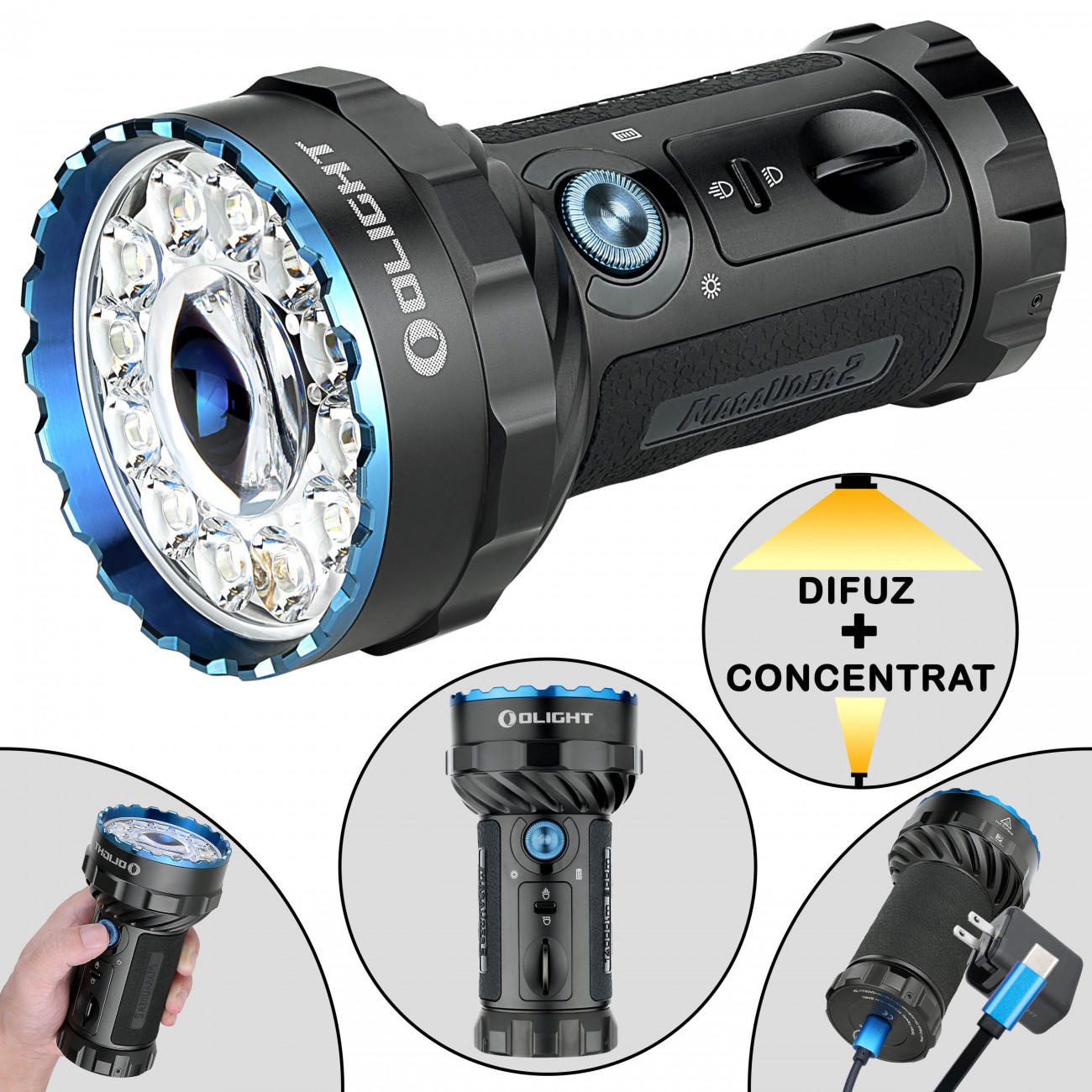 Lantrna Olight Marauder 2