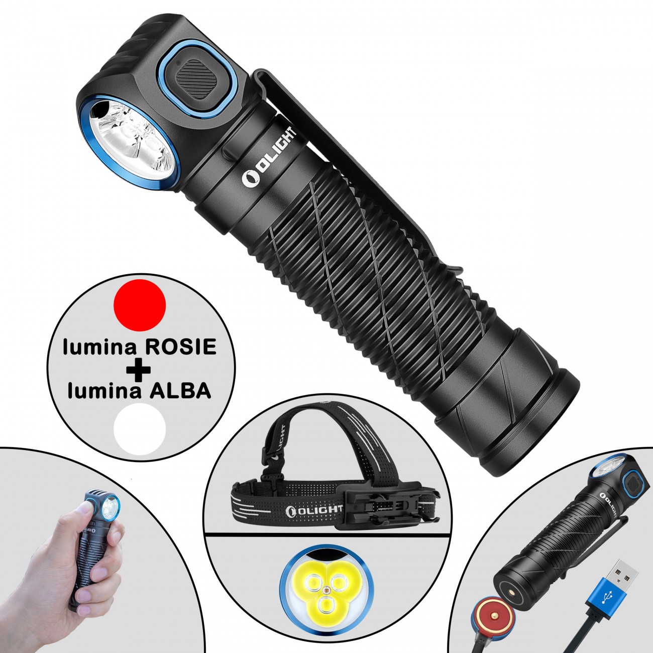 Lanterna frontala Olight Perun 3 - Lanterne frontale Olight