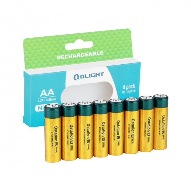 Acumulatori Olight AA Ni-MH 2100mAh 8 bucati