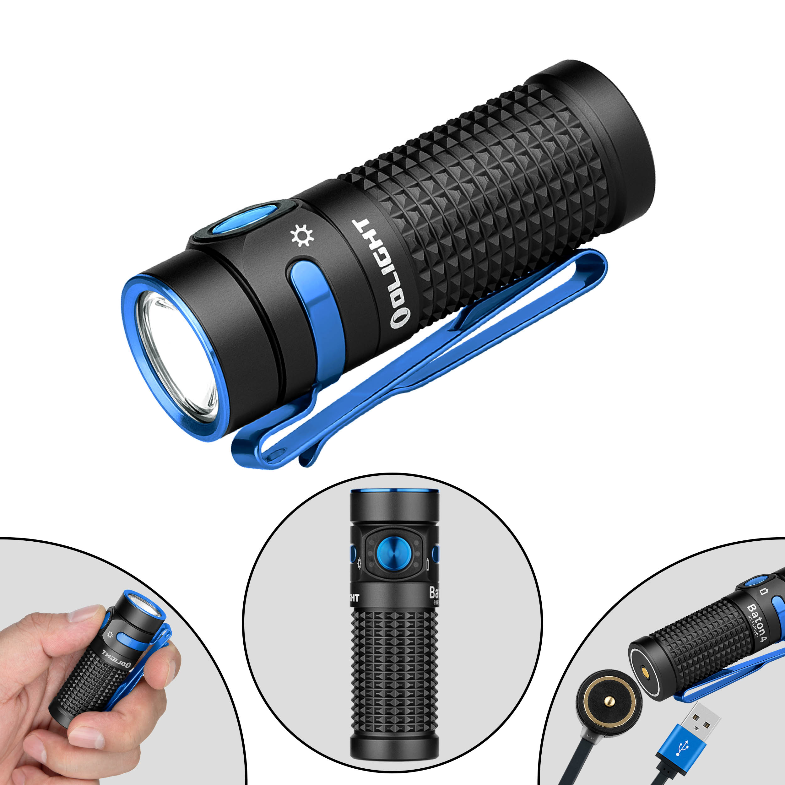 Lanterna Olight Baton 4 este cea mai puternica lanterna mica
