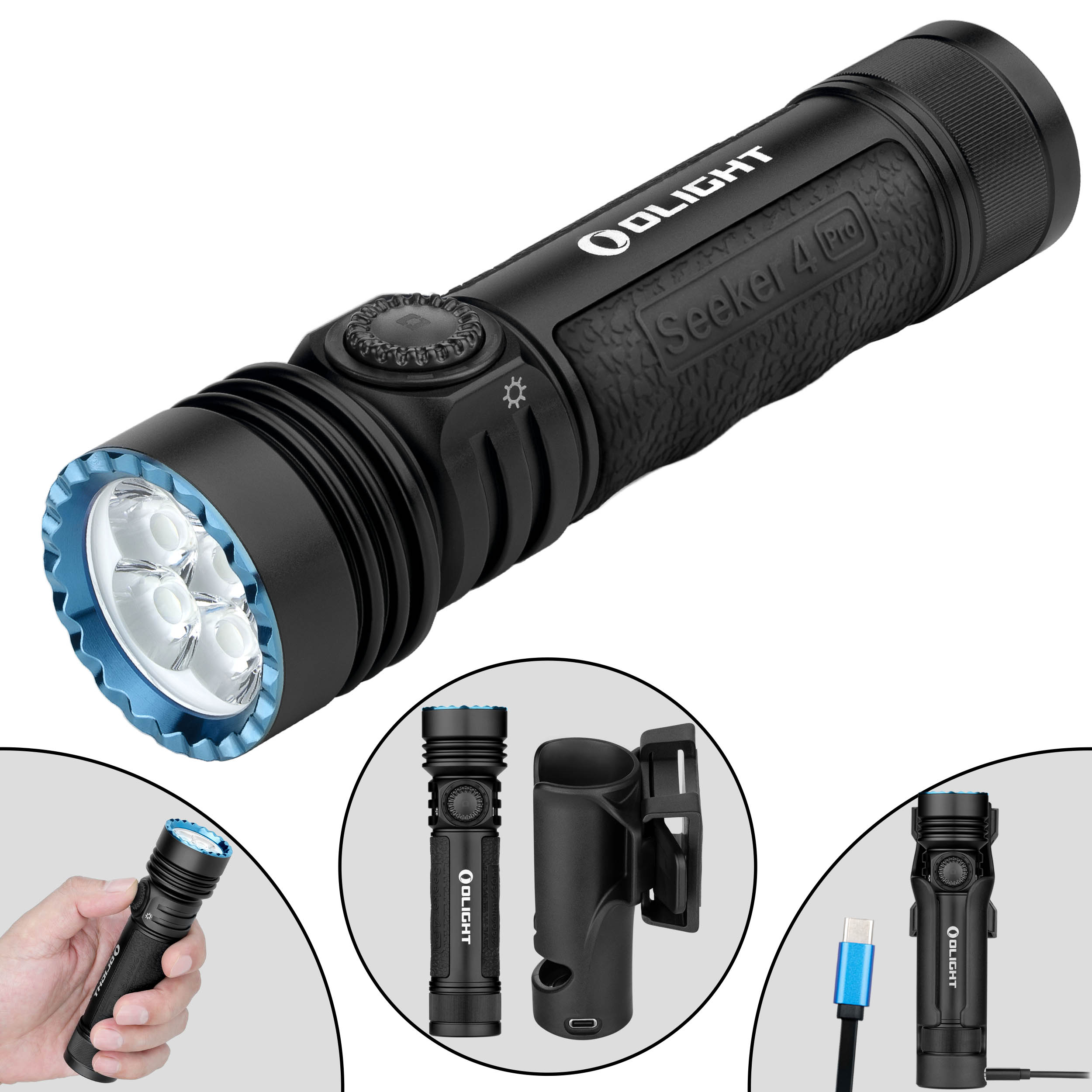 Lanterna led Olight Seeker 4 PRO | Lanterne Olight Romania