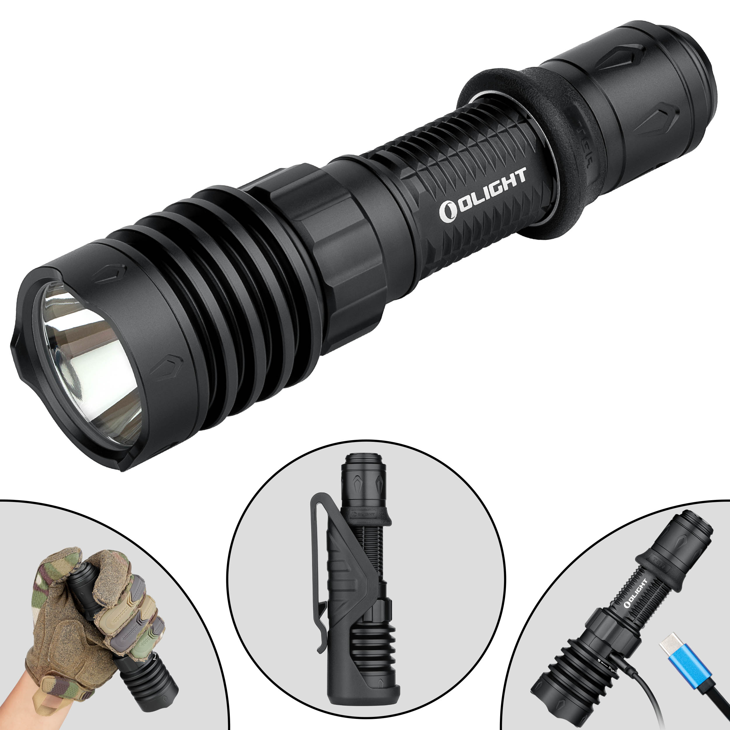 Lanterna tactica vanatoare Warrior X4 | Lanterne Olight Romania